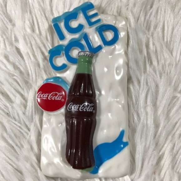 Set of 4 Vintage Coca-Cola Polar Bear Coin Bank + Magnets + Travel Cup with Lid - Picture 9 of 15
